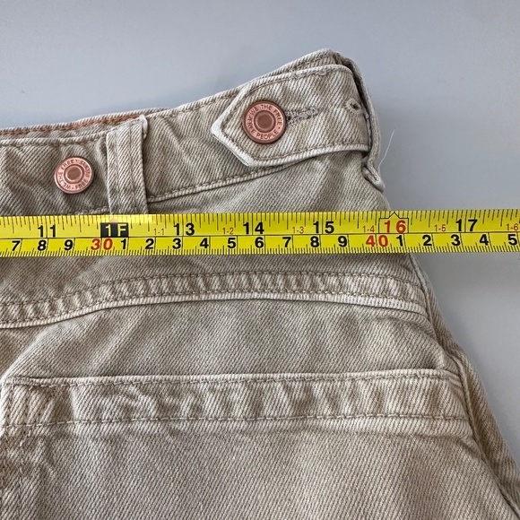We The Free Tan Patch Pocket Wide Leg Jeans | Size 29 - Picture 8 of 10